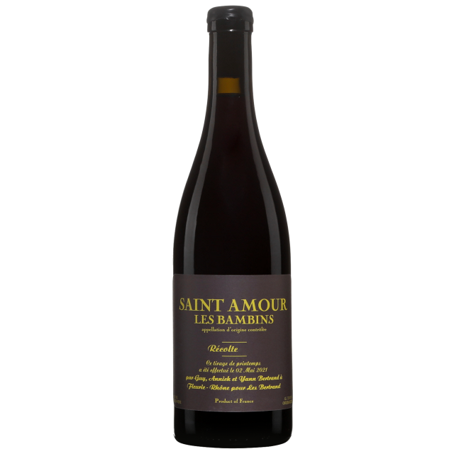 Les Bertrand Saint-Amour Red Wine