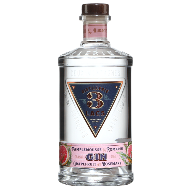 3 Lacs Pamplemousse Romarin Gin