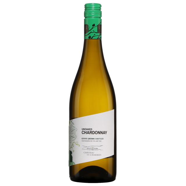 Ch&acirc;teau des Charmes Unoaked Chardonnay VQA White Wine