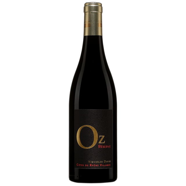 Vignobles David Oz R&eacute;serve C&ocirc;tes du Rh&ocirc;ne Village Red Wine