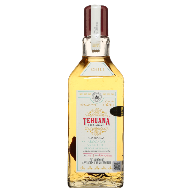 Tehuana Abocado Tequila with Chili Pepper