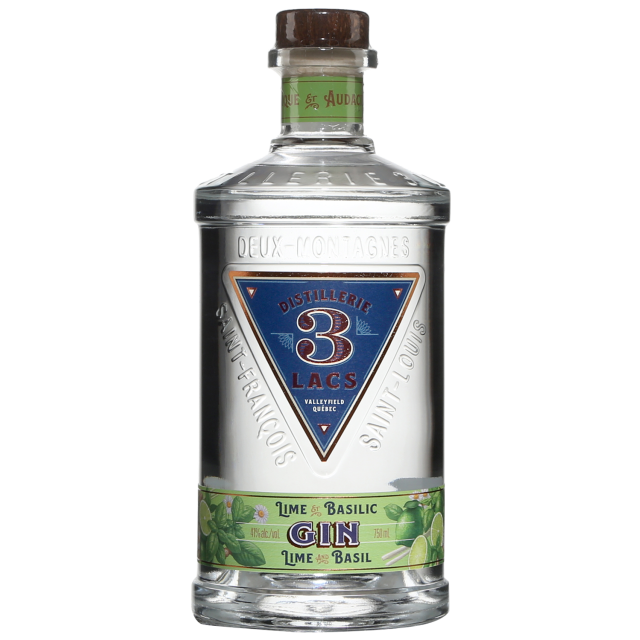 3 Lacs Lime Basilic Gin