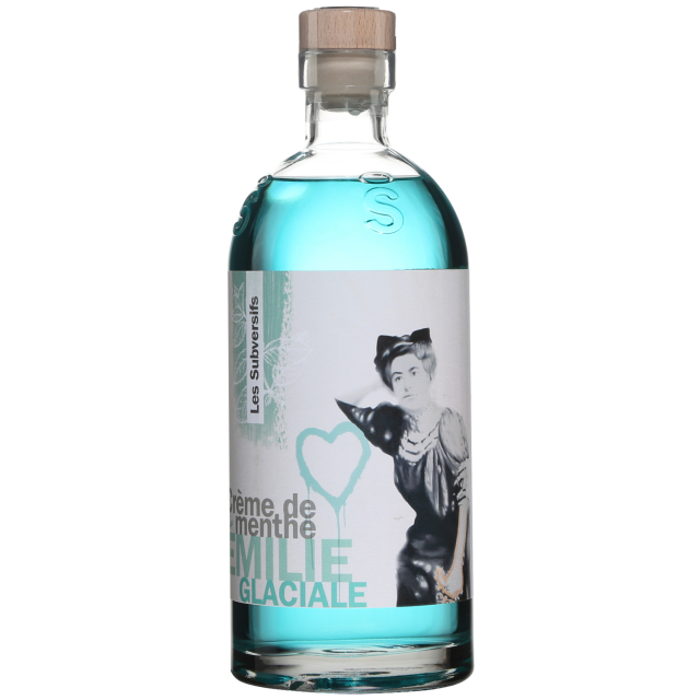 Cr&egrave;me de Menthe &Eacute;milie Glaciale Liqueur