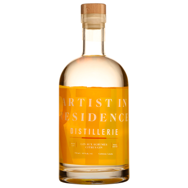 Artist in Residence Distillerie Citrus Gin