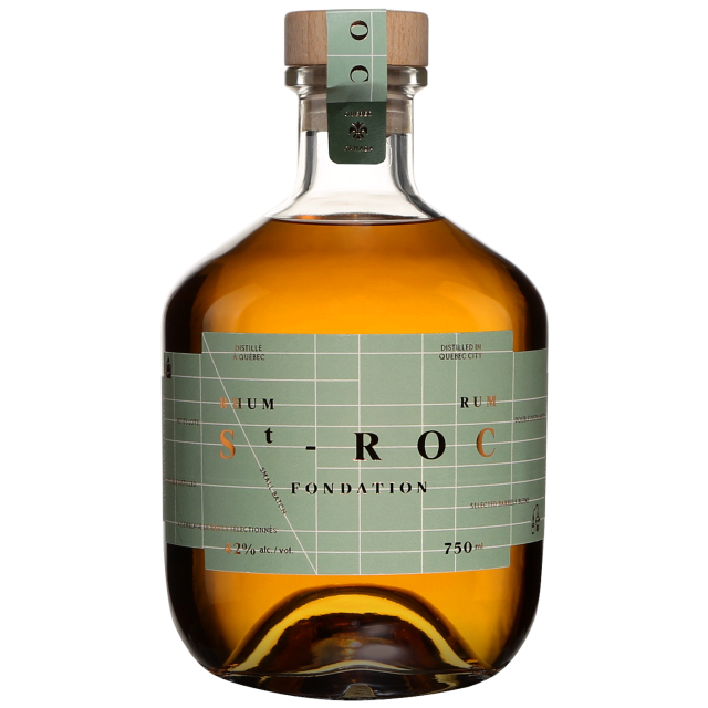 Distillerie de Qu&eacute;bec St-Roc Fondation Amber Rum