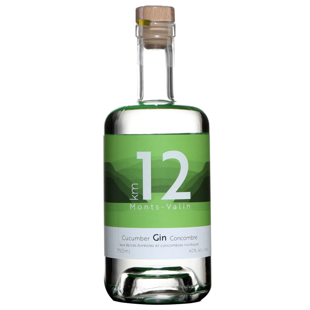 Distillerie du Fjord Km12 Cucumber Gin