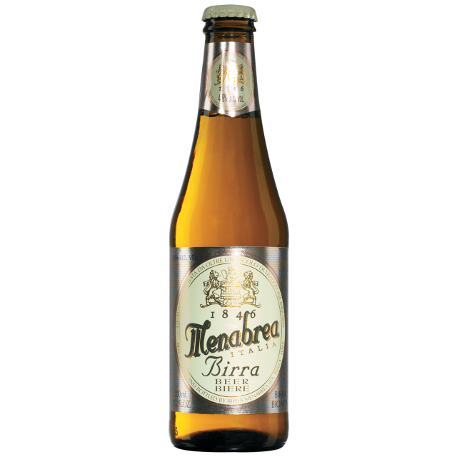 Birra Menabrea Italian Blonde Lager Beer
