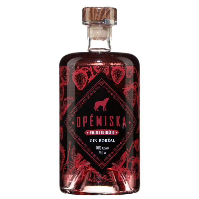 Op&eacute;miska Bor&eacute;al Strawberries Gin