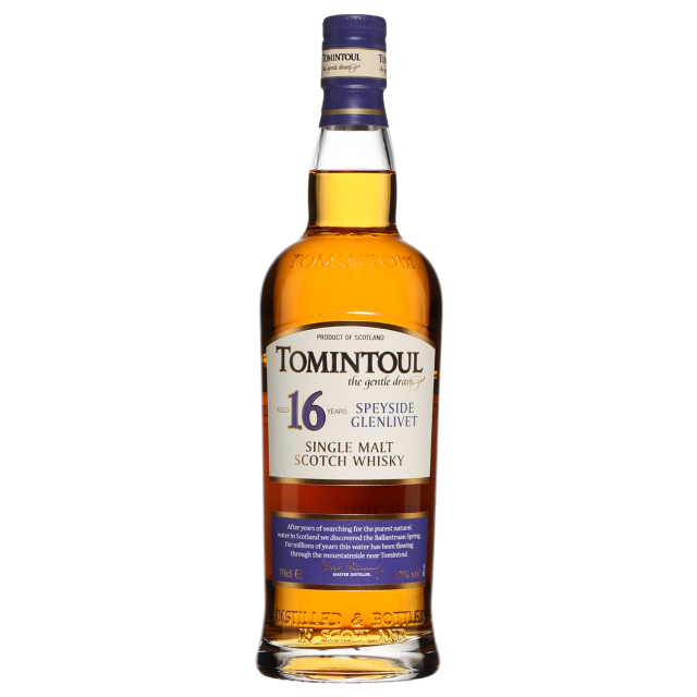 Tomintoul 16 Year Old Speyside Single Malt Scotch Whisky