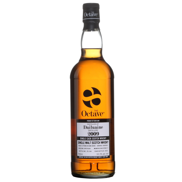 The Octave Dailuaine 12 Year Old Single Cask Speyside Single Malt Whisky