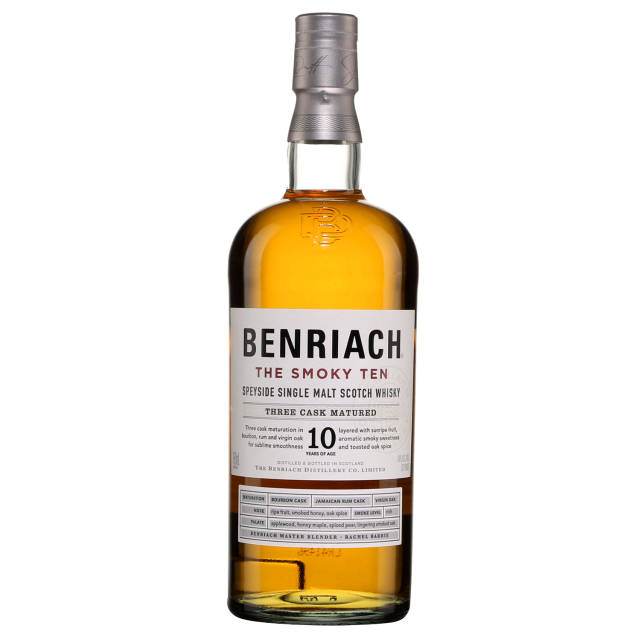 BenRiach The Smoky Ten Speyside Single Malt Scotch Whisky