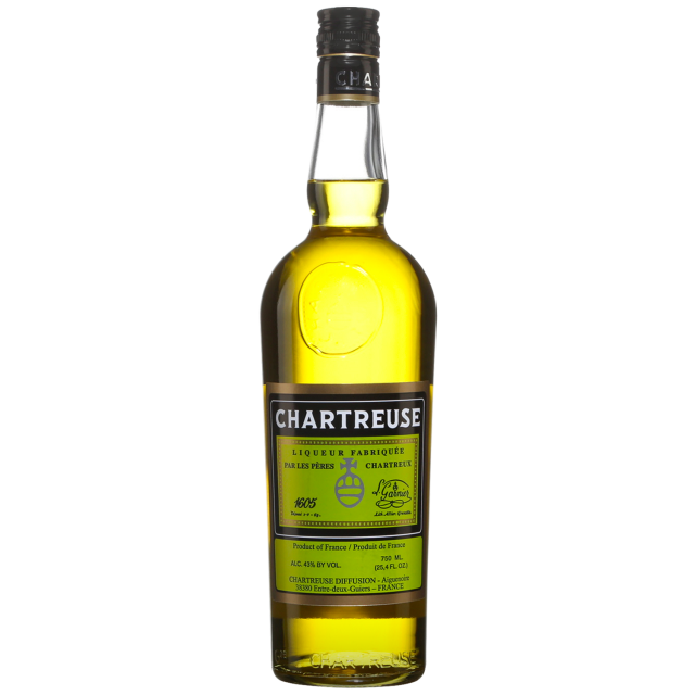 Chartreuse Jaune Yellow Liqueur