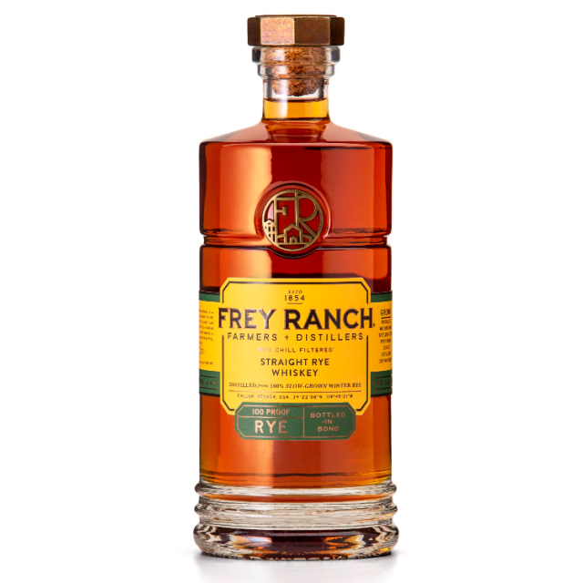 Frey Bottled-in-Bond Straight Rye Whiskey
