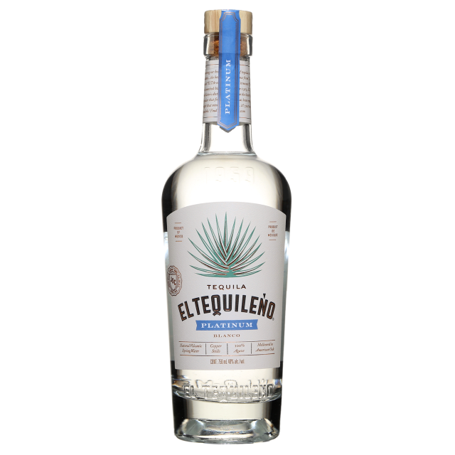 El Tequileno Platinum Blanco Tequila
