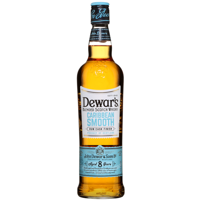 Dewars Caribbean Smooth Blended Highlands Scotch Whisky