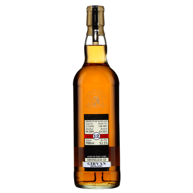 Duncan Taylor Rare Auld Girvan 2009 Single Grain Scotch Whisky