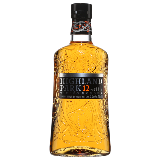Highland Park 12 Year Old Orkney Single Malt Scotch Whisky