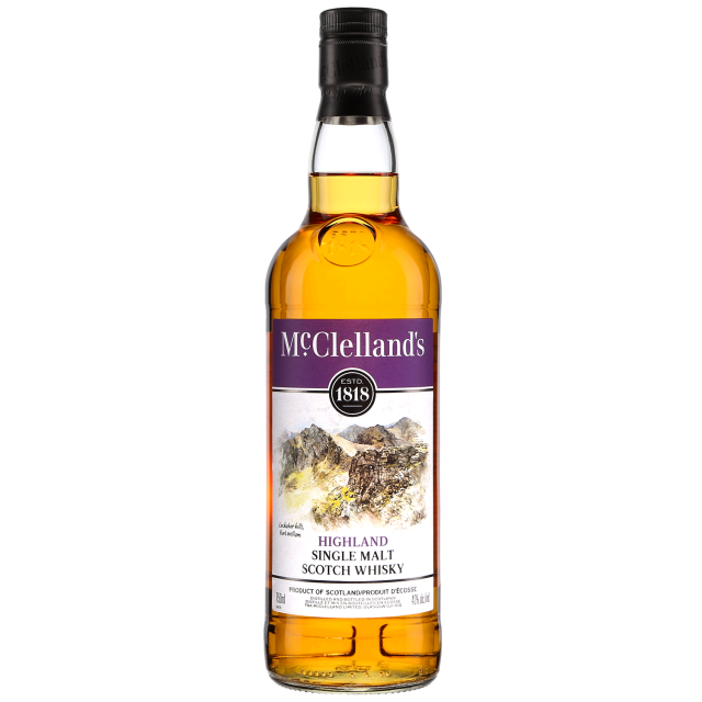McClellands Highland Single Malt Scotch Whisky