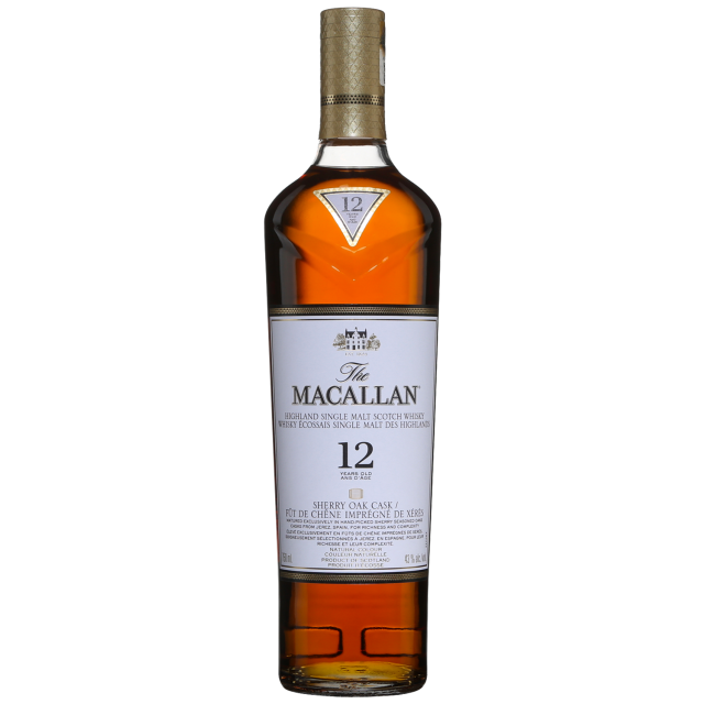 The Macallan Sherry Oak 12 Years Old Highland Single Malt Scotch Whisky