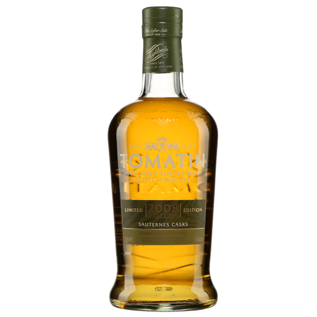 Tomatin French Collection Sauternes Cask Highlands Single Malt Scotch Whisky