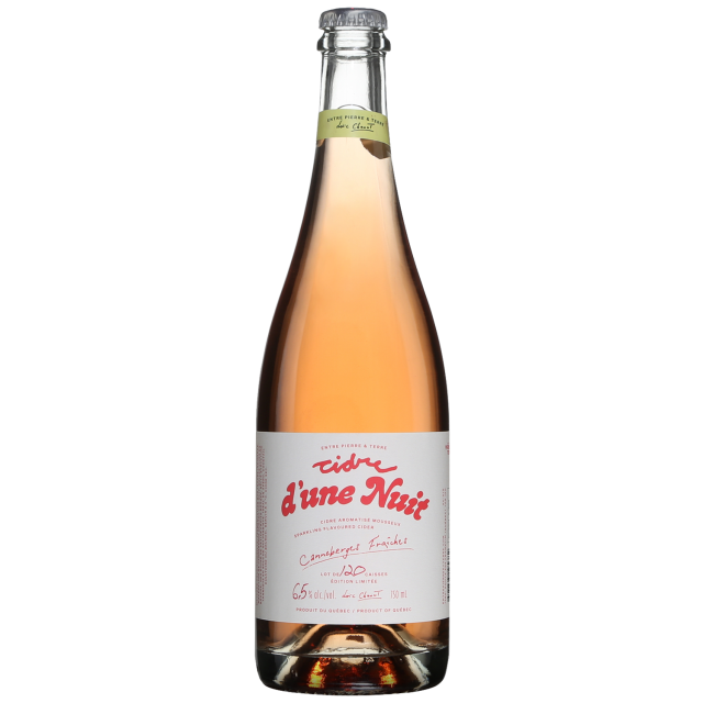 Entre Pierre & Terre Pink Cider