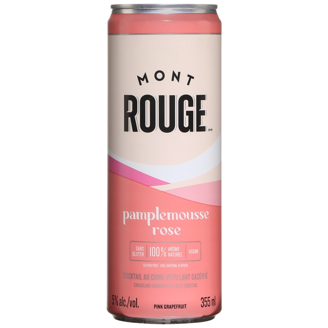 Mont-Rouge Pamplemousse Ros&eacute; Cider