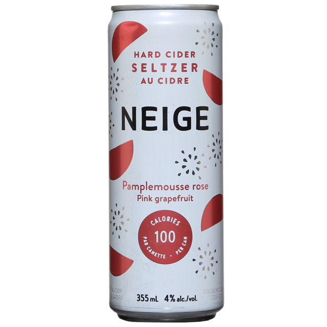Neige Seltzer Pink Grapefruit Cider