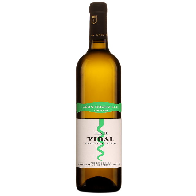 L&eacute;on Courville Vigneron Vidal White Wine