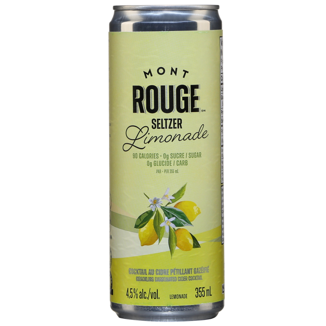 Mont-Rouge Seltzer Limonade
