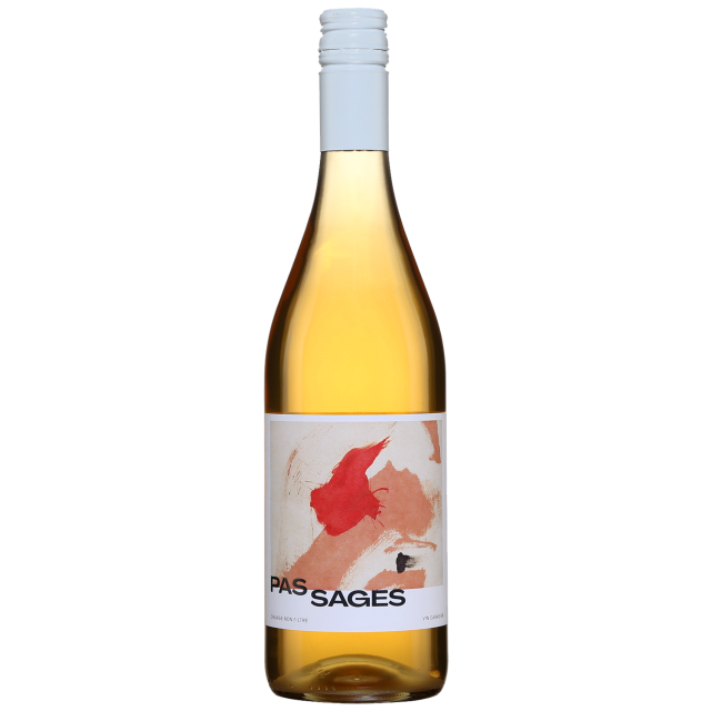 Pas Sages Orange Unfiltered White Wine