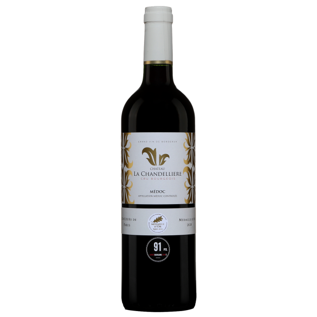 Ch&acirc;teau La Chandelliere M&eacute;doc Cru Bourgeois Red Wine