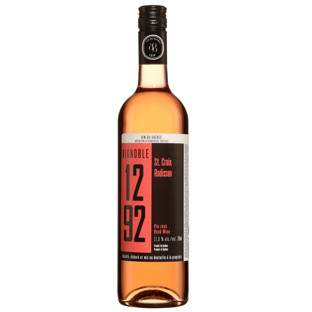 Vignoble 1292 St. Croix Radisson Ros&eacute; Wine