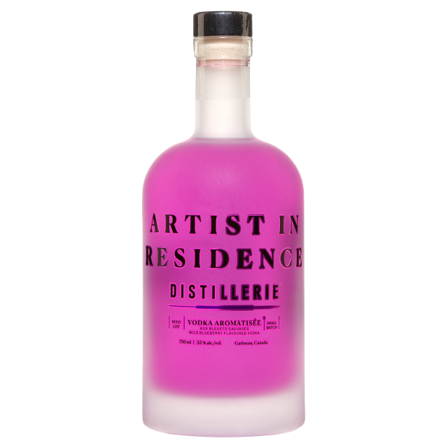 Distillerie Artist in Residence Bleuets Sauvages Vodka