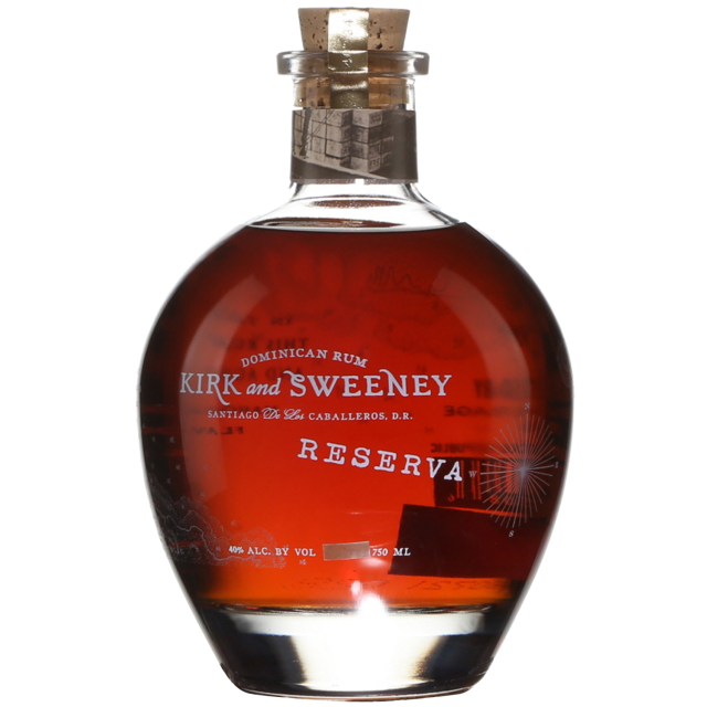 Kirk and Sweeney Mention d&acirc;ge Dominican Republic Rum