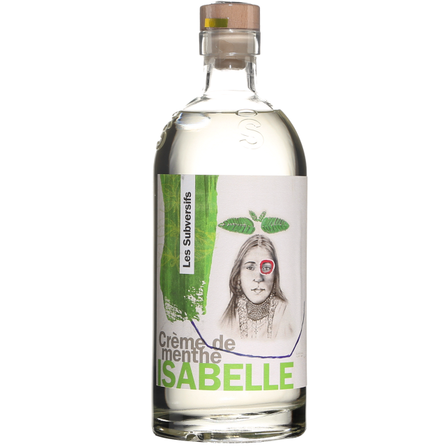 La Cr&egrave;me de Menthe dIsabelle Liqueur