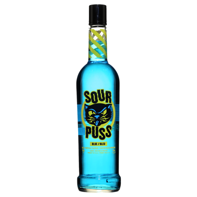 Sour Puss Blue Liqueur