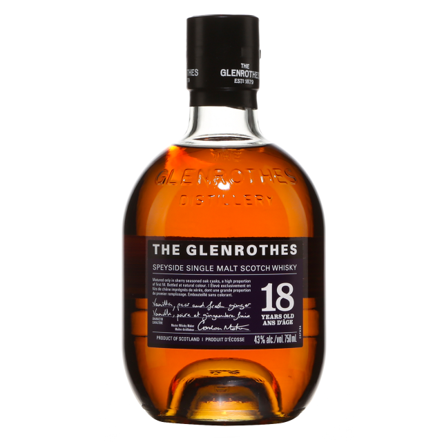 Glenrothes 18 Years Old Single Malt Scotch Whisky