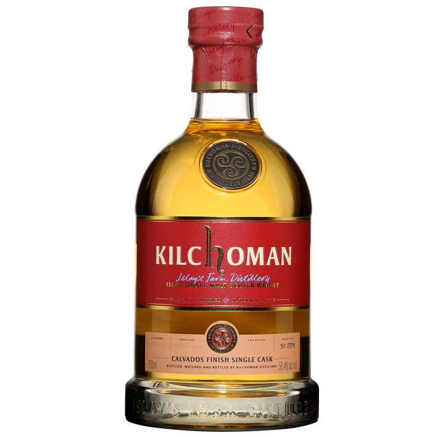 Kilchoman Islay Single Malt Whisky - Calvados Finish Single Cask
