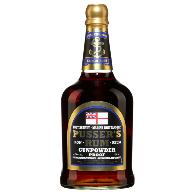 Pussers Gunpowder Proof Rum