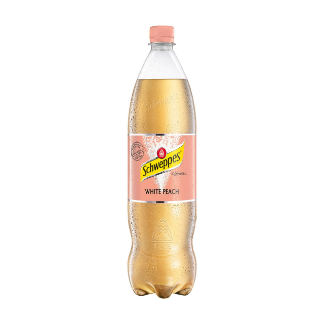 Schweppes White Peach Soft Drink
