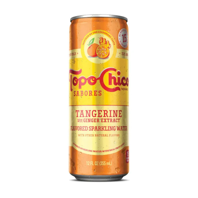 Topo Chico Tangerine with Ginger Extract Flavoured Water