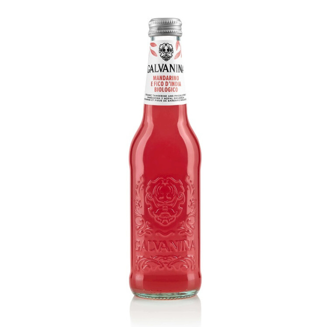 Galvanina Organic Tangerine & Prickly Pear Soft Drink