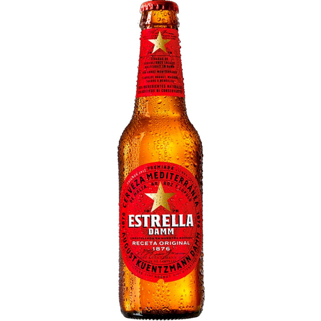 Estrella Damm Lager Beer