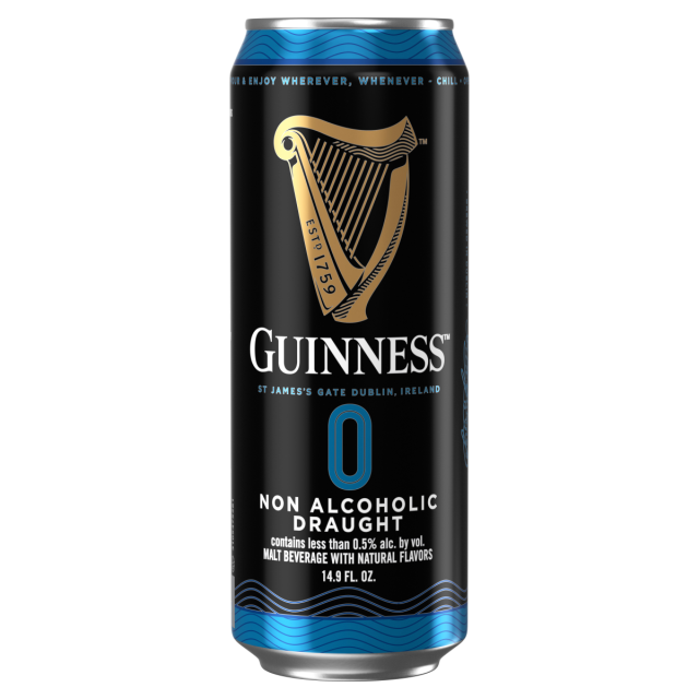 Guinness Draught 0.0 Alcohol Free Stout Beer