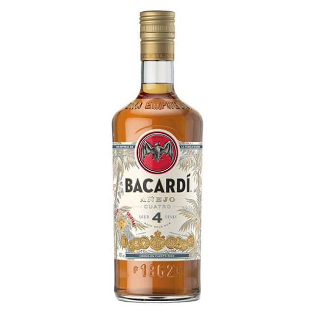 Bacardi A&ntilde;ejo Cuatro Dark Rum