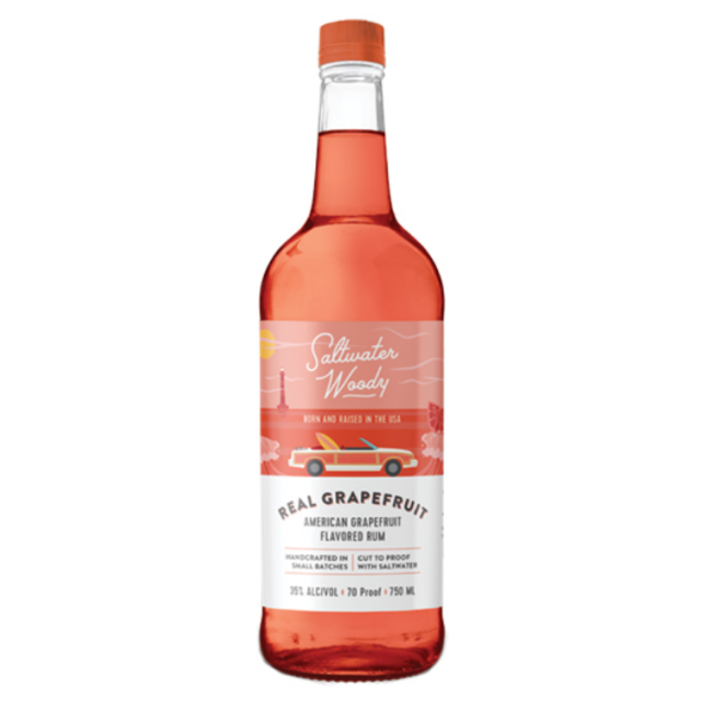 SALTWATER Woody Real Grapefruit Rum