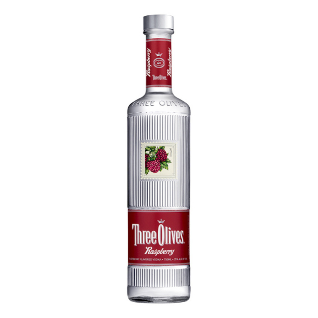 Three Olives Raspberry Flavored Vodka