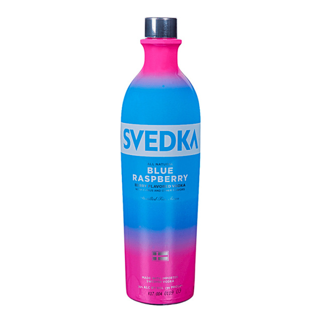 SVEDKA Blue Raspberry Flavored Vodka