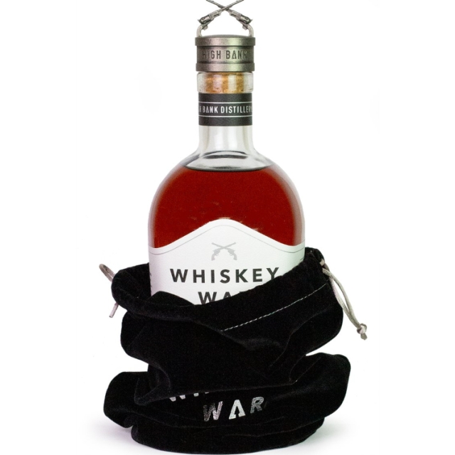 HIGH BANK WHISKEY WAR Barrel Select Blended American Whiskey