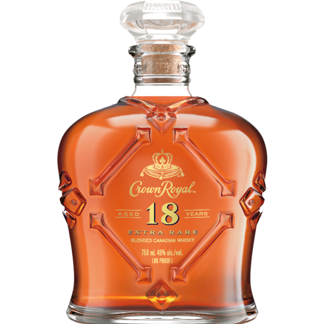 CROWN ROYAL 18 Year Old Canadian Whisky